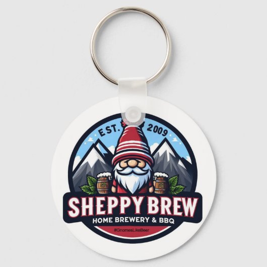 SheppyBrew Sleutelhanger (Achterkant)