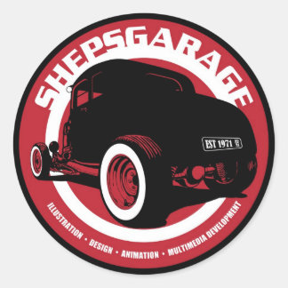 Shepsgarage Sticker