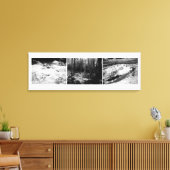 Shepton Mallet Triptych Canvas Afdruk (Insitu (Woonkamer))