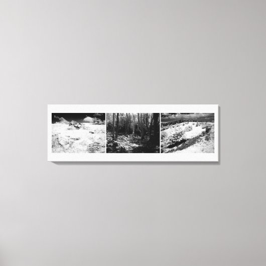Shepton Mallet Triptych Canvas Afdruk (Voorkant)