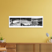 Shepton Mallet Triptych Panel. Canvas Afdruk (Insitu (Woonkamer))