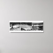 Shepton Mallet Triptych Panel. Canvas Afdruk (Voorkant)