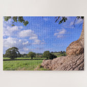 Shepton Mallet Uitzicht Legpuzzel (Horizontaal)