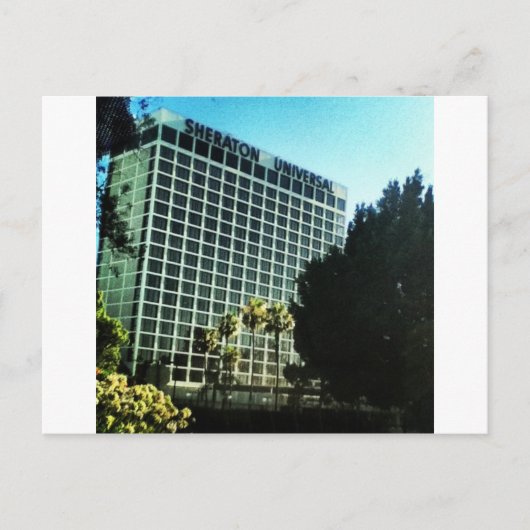 sheraton universal hotel studios LA Briefkaart (Voorkant)