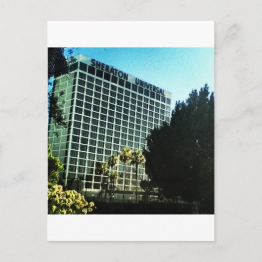 sheraton universal hotel studios LA Briefkaart (Voorkant)