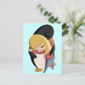 Sherbert en Sally Briefkaart (Staand voorkant)