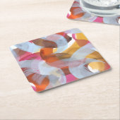 Sherbert I Kartonnen Onderzetters (Schuin)