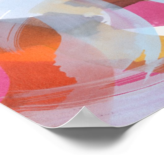 Sherbert I Poster (Hoek)