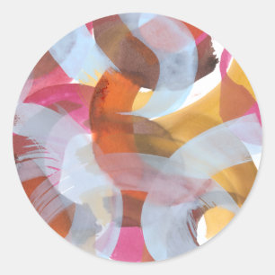 Sherbert I Ronde Sticker