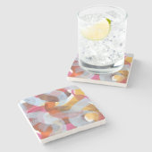 Sherbert I Stenen Onderzetter (Zijkant)