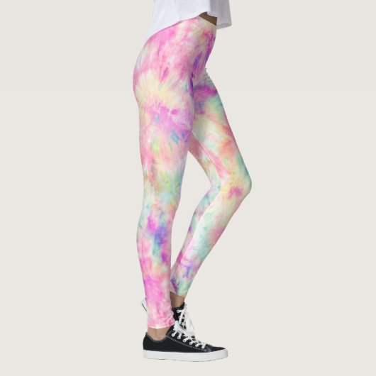 Sherbert Pastel Tie Dye Leggings (Rechts)