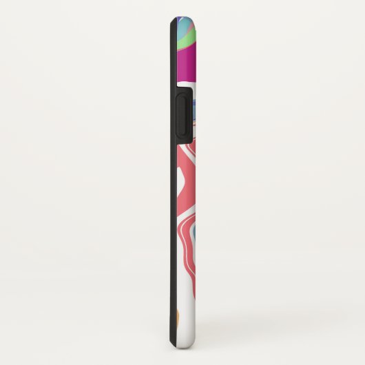 Sherbert Swirls Case-Mate iPhone Case (Achterkant/rechts)