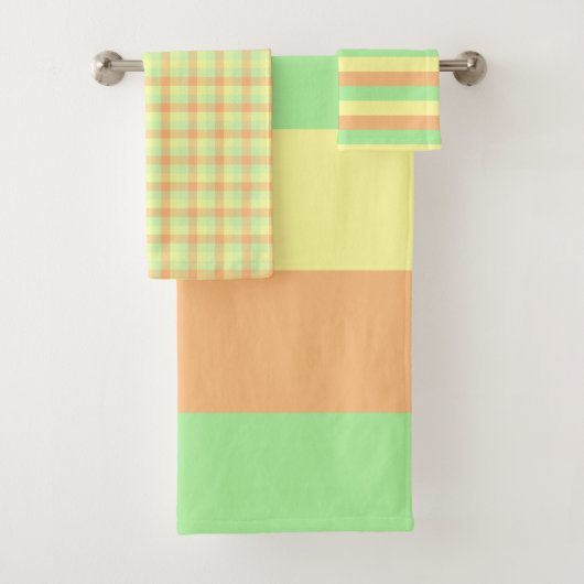 Sherbet Coordinates-handdoekset Bad Handdoek (Insitu)