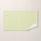Sherbet Lime Green 3 Piece Bath Towel Set Bad Handdoek (Handdoek)