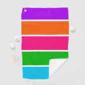 Sherbet Stripes Golfhanddoek (Insitu)