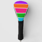 Sherbet Stripes Golfheadcover (Voorkant)