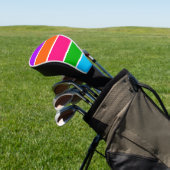 Sherbet Stripes Golfheadcover (Insitu)