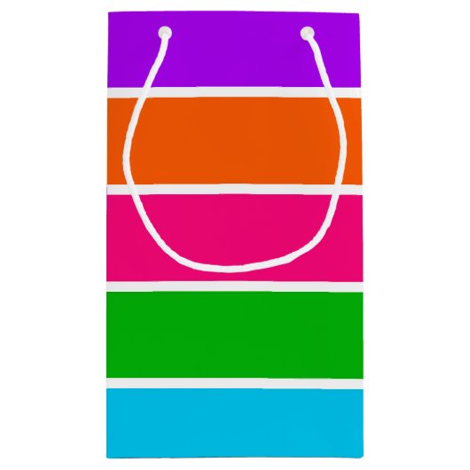 Sherbet Stripes Klein Cadeauzakje (Achterkant)