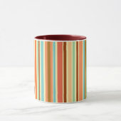 Sherbet Stripes Ringer Coffee Mok (Midden)