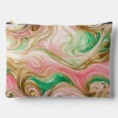 "Sherbet Swirl" Print cosmetische tas (Voorkant)
