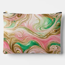 "Sherbet Swirl" Print cosmetische tas