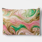 "Sherbet Swirl" Print cosmetische tas (Achterkant)