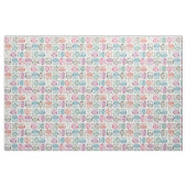 Sherbet Uilen Licht Stof (Yard (91,4 cm))