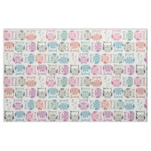 Sherbet Uilen Licht Stof (Fat Quarter)