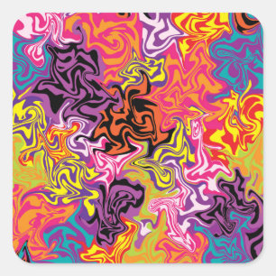 Sherbet Vierkante Sticker
