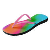 Sherbet Watercolors teenslippers (Schuin)