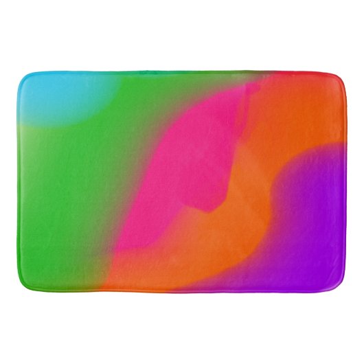 Sherbet Waterverven Badmat (Voorkant)