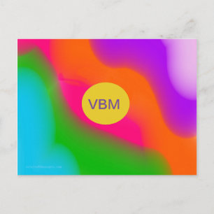 Sherbet Waterverven Briefkaart