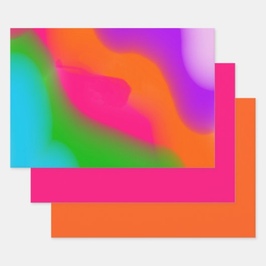 Sherbet Waterverven Inpakpapier Vel (Set)