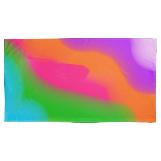 Sherbet Waterverven kussensloop (Voorkant)