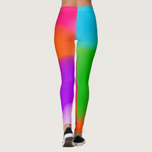 Sherbet Waterverven leggings (Achterkant)