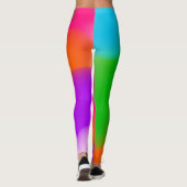 Sherbet Waterverven Leggings (Achterkant)