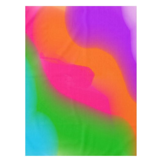 Sherbet Waterverven tablecloth Tafelkleed (Voorkant)