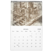 Sherborne Abbey Calendar Kalender (Jan 2026)