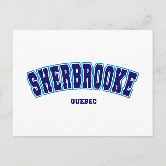 Sherbrooke Collegiate Briefkaart (Voorkant)
