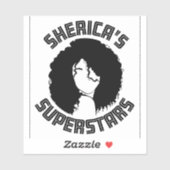 Sherica Silhouette Decal Sticker (Vel)