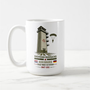 Sheridan Kazerne Augsburg Airborne Veteraan Koffiemok