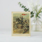 Sheridan op Five Forks van H.A. Ogden Briefkaart (Staand voorkant)