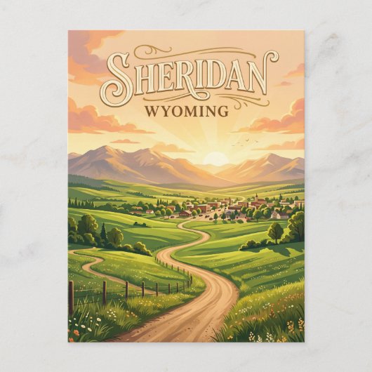 Sheridan VS Briefkaart (Voorkant)