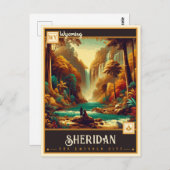Sheridan, Wyoming | Briefkaart (Voorkant / Achterkant)