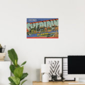 Sheridan, Wyoming - Grote Letter-scènes Poster (Thuiskantoor)