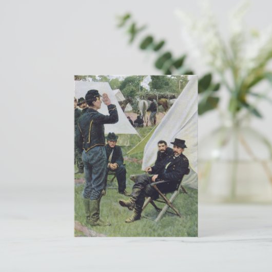 Sheridans First Interview met Rowand Briefkaart (Staand voorkant)