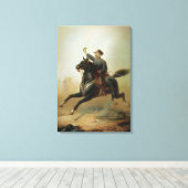 Sheridans Ride, 1871 Canvas Afdruk (Insitu (Houten vloer))