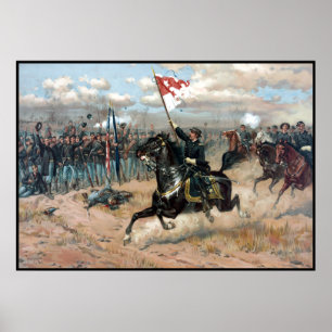 Sheridans Ride - Burgeroorlog Poster