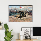 Sheridans Ride - Burgeroorlog Poster (Thuiskantoor)