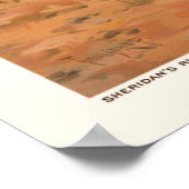 Sheridans Ride door L. Prang & Company 1886 Poster (Hoek)